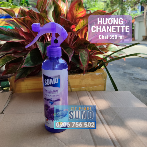 nước xịt phòng sumo 350ml hương chanette