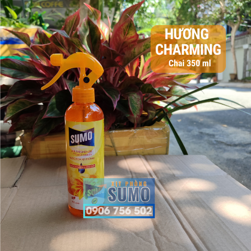 nước xịt phòng sumo 350ml hương charming